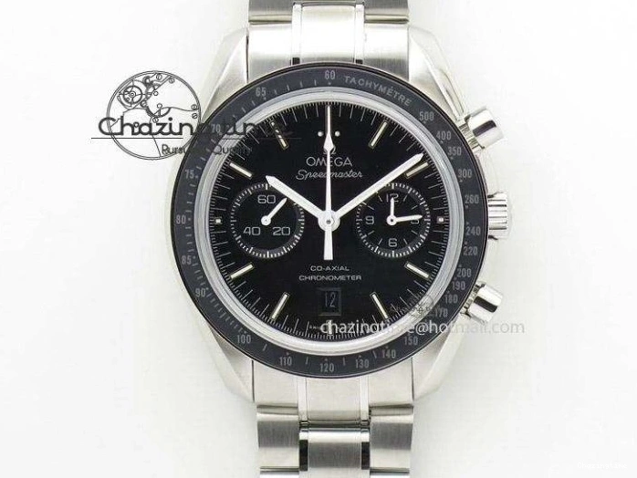 1230 Speedmaster ’57 Co-Axial OMF 1:1 Best Edition Black Dial White Markers On SS Bracelet A Durable 8146